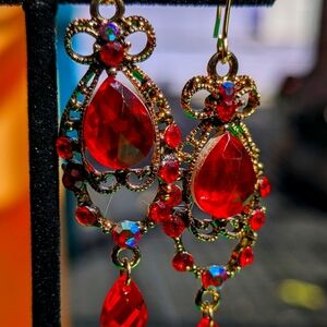 Red Earrings